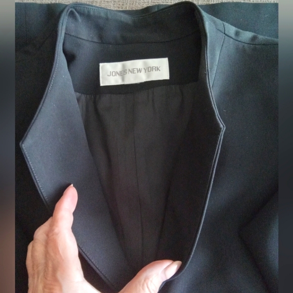Jones New York Black Blazer Jacket 16 - Picture 4 of 9